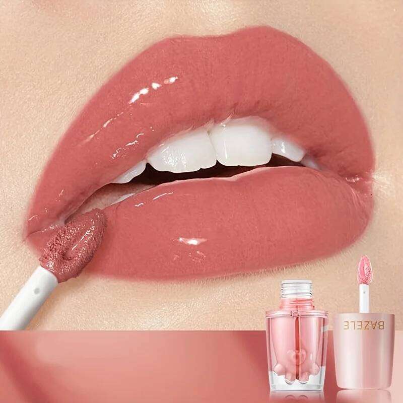 6-Shades Moisturizing Lip Gloss Shiny Glitter Liquid Lipstick -Smooth, Long-lasting, Vibrant Colors The Perfect Gift for Her H260302