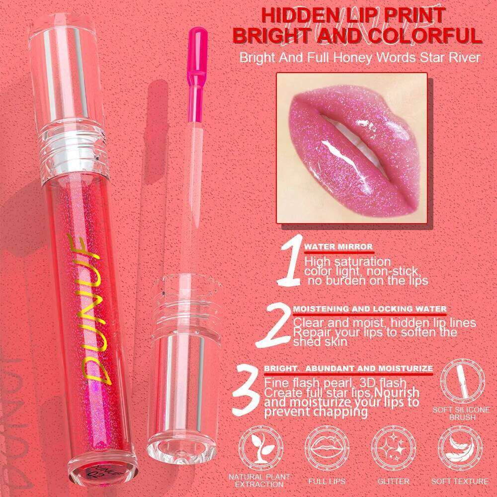 3 pieces of cherry peach flavor long-acting lipstick, which changes color with the temperature, fade, and does not H260302