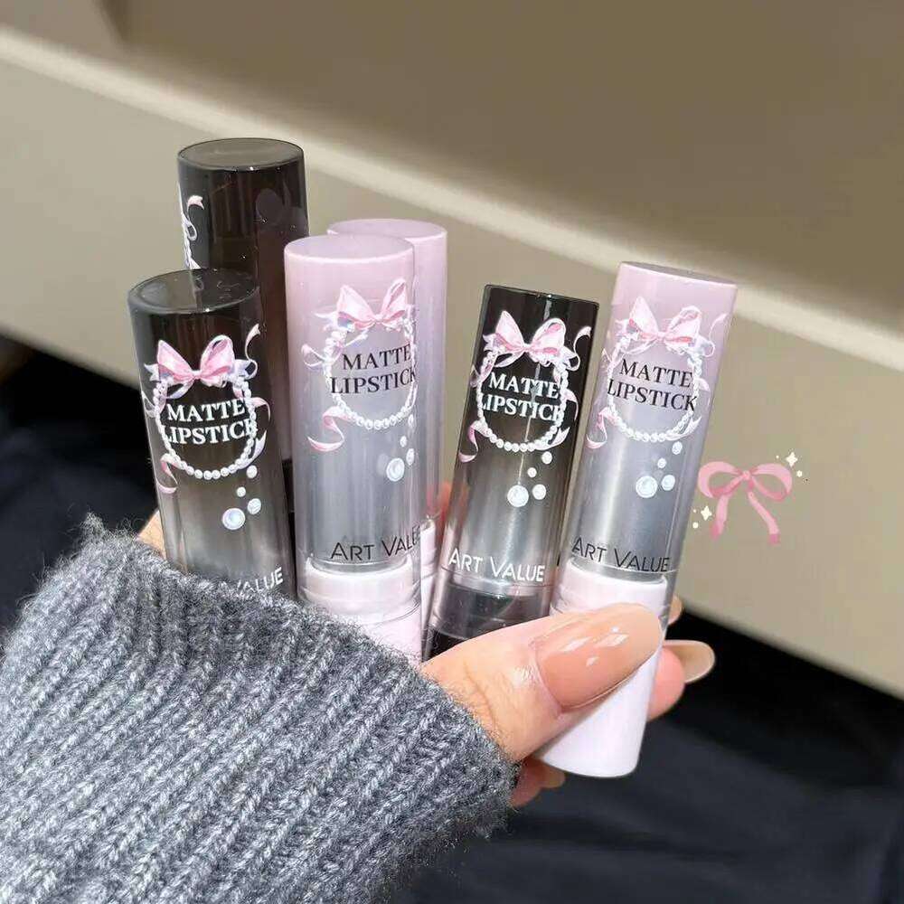 Moisturizing Velvet Matte Lipstick Mousse Long Waterproof Light Natural Warm Brown Toned Lip Tint Make Up H260302
