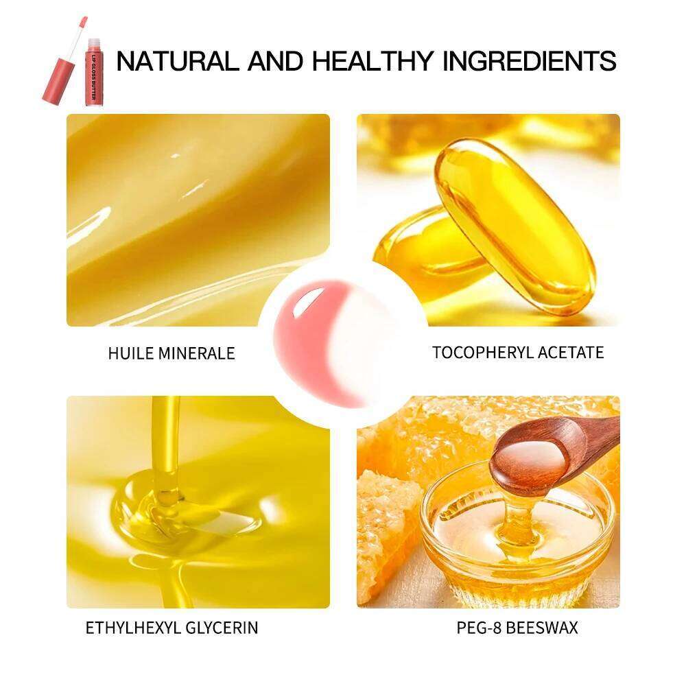 Butter Non-stick Cup Moisturizing Mirror Gloss Lasting Color glaze Dye Lip Liquid Makeup For Women 8ml H260302