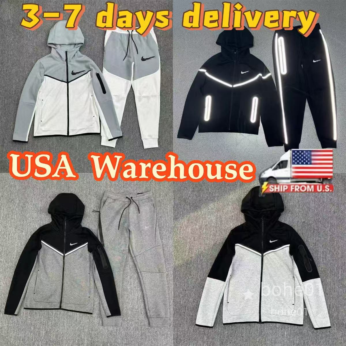 Niki Tech Fleece Tracksuits Mens Womens Nocta Hoodies Pants Tracksuits Jackets Tracksuit Full Zip Hooded Sweatshirt Loose Pants Man Sports Suit