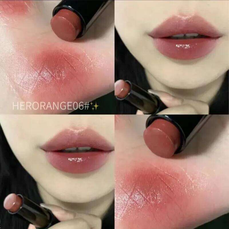 HERORANGE HR581 Herorange Mirror Lipstick, Long-lasting Moisturizing, Glossy and Translucent Lip Glaze, Enhances the Temperament H260302