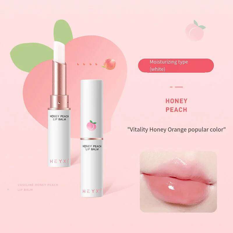 Peach doe balm warm lasting light lines moisturizing non-greasy lip lipstick H260302
