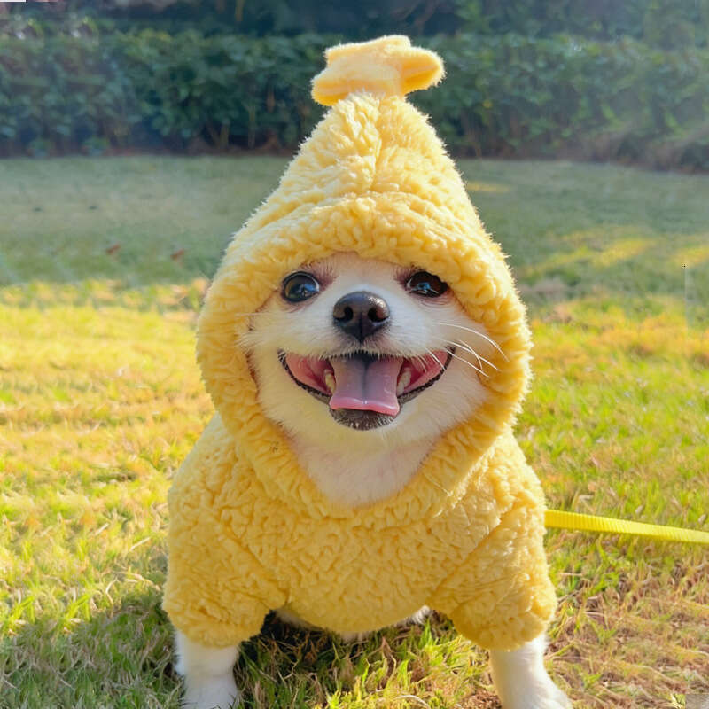 brand Starman four legged pet clothing fleece lined thickened with a hood autumn winter suitable dogs cats accessories for Bichon Frise and Pomeranian