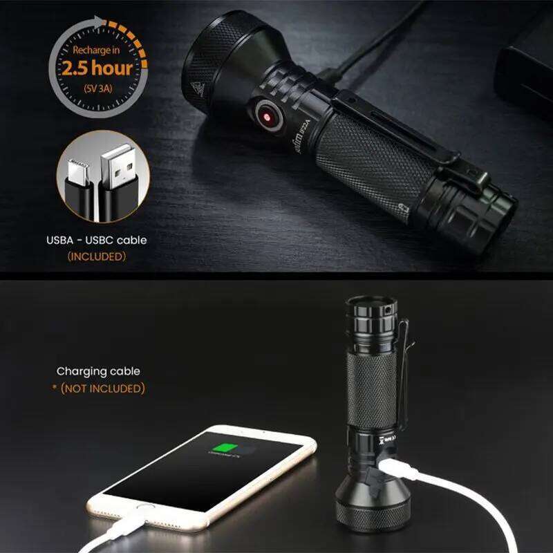 Sofirn IF22A 2100lm Flashlight 21700 Powerful Light SFT40 LED 680M Long Range USB C Rechargeable Charging Throw Torch Z260301