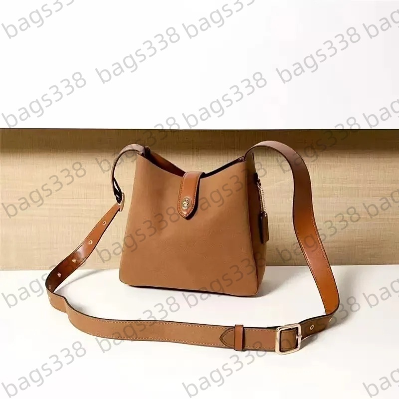 Designer bag brooklyn bags 28 39 34 cm suede luxury women single shoulder tote YN handbag quality capacity large minimalist genuine leather classic underarm high