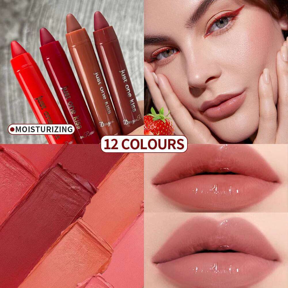 Two Set, Water-Glossy Mirror, Light-Lasting, Moisturizing, Non-Removing Makeup, Long-Lasting Makeup Effect Lipstick Set H260302