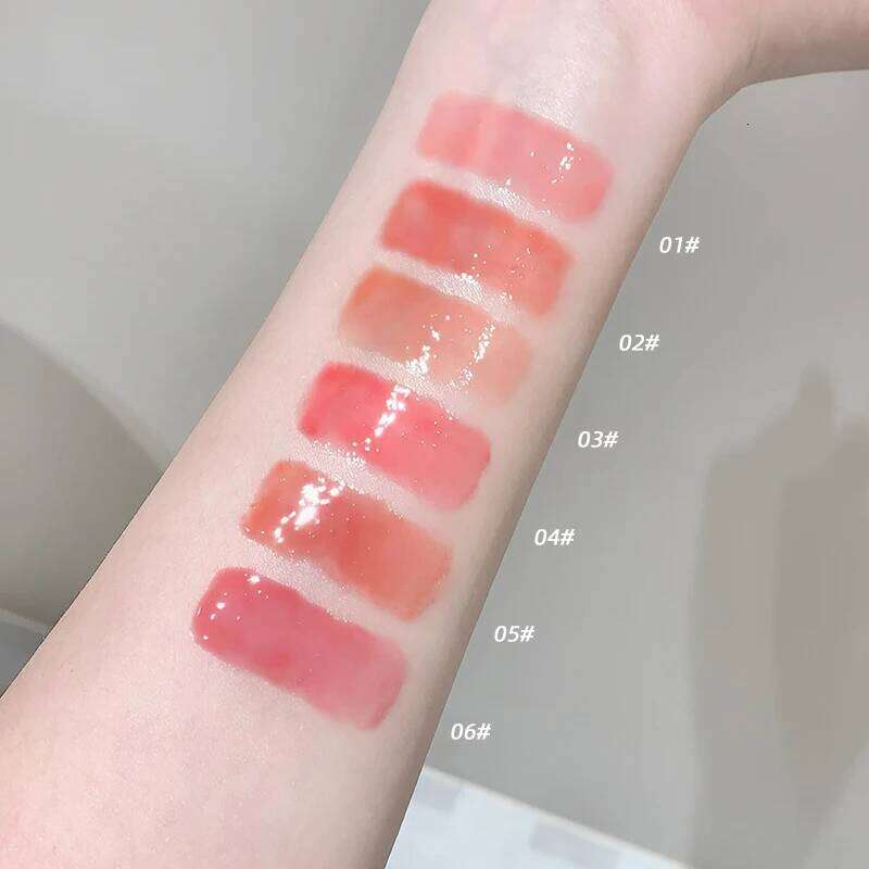 Gege bear Lip Moisturizing Water Gloss Mirror Colored Long-lasting Lipstick H260302