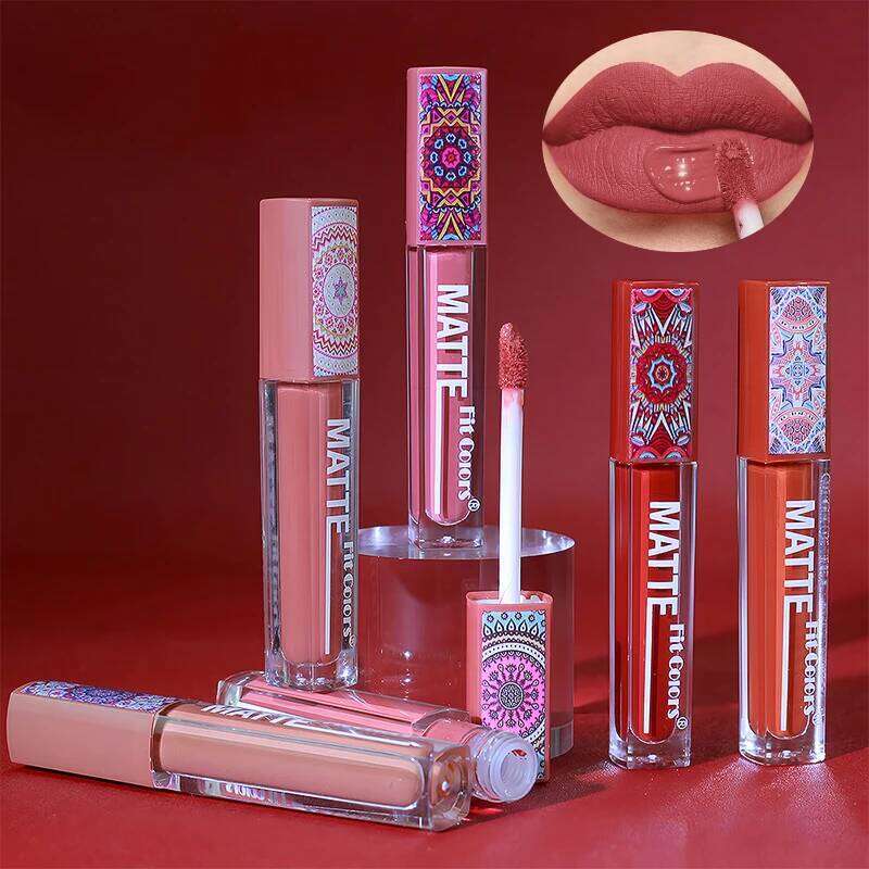 Matte non-stick cup Gloss Bohemian Lip Glaze Waterproof long-lasting velvet lipstick H260302