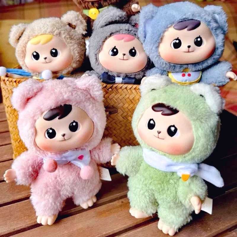 Bao-Ao V1 Hug Bear Series Vinyl Plush Blind Box Soft Cuddle Dolls Room Ornaments Toy Cartoon Decor Dolls Adult Kids Toy GiftsT260302
