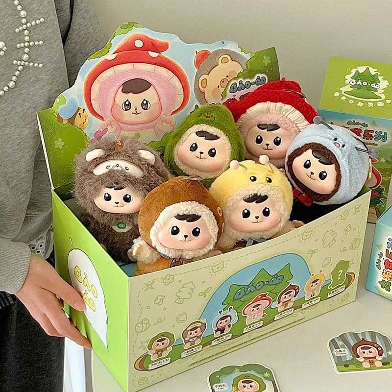 genuine Bao-ao Forest Friends Gathering Series Blind Box Figure Cute Bao-ao Vinyl Face Sitting Doll Mystery Box Surprise Bag PenT260302