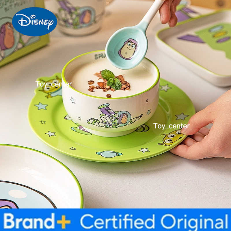 Disney Toy Story In Stock Surrounding Buzz Lightyear Cartoon Tableware Home Plates Yogurt Bowls Breakfast Plates Holiday Gifts H260302