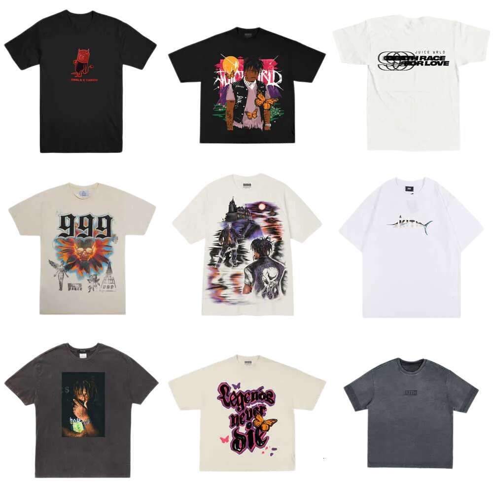 t shirt Designer t shirt for men Kithtshirt Ksubi Letter Tee Washed Cotton Crop Streetwear Quality T-shirt t graphic Shirts Mens Vintage Mens Clothing oversize 25b