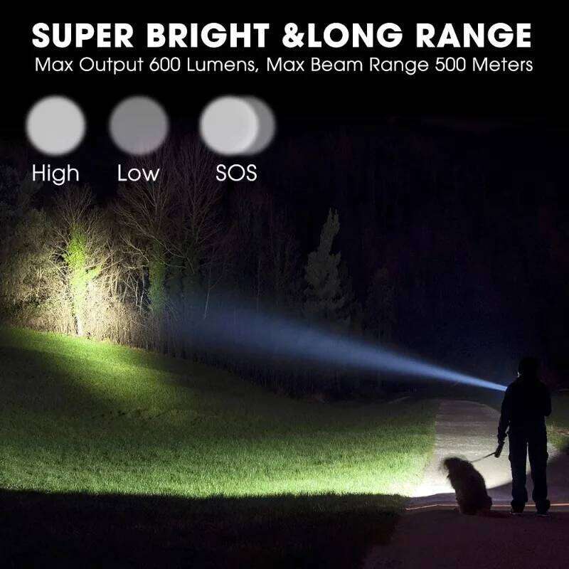 Mini USB Charging Flashlight OSL LED Lamp Beads Torch Portable Waterproof Outdoor Camping Lantern Light Z260301