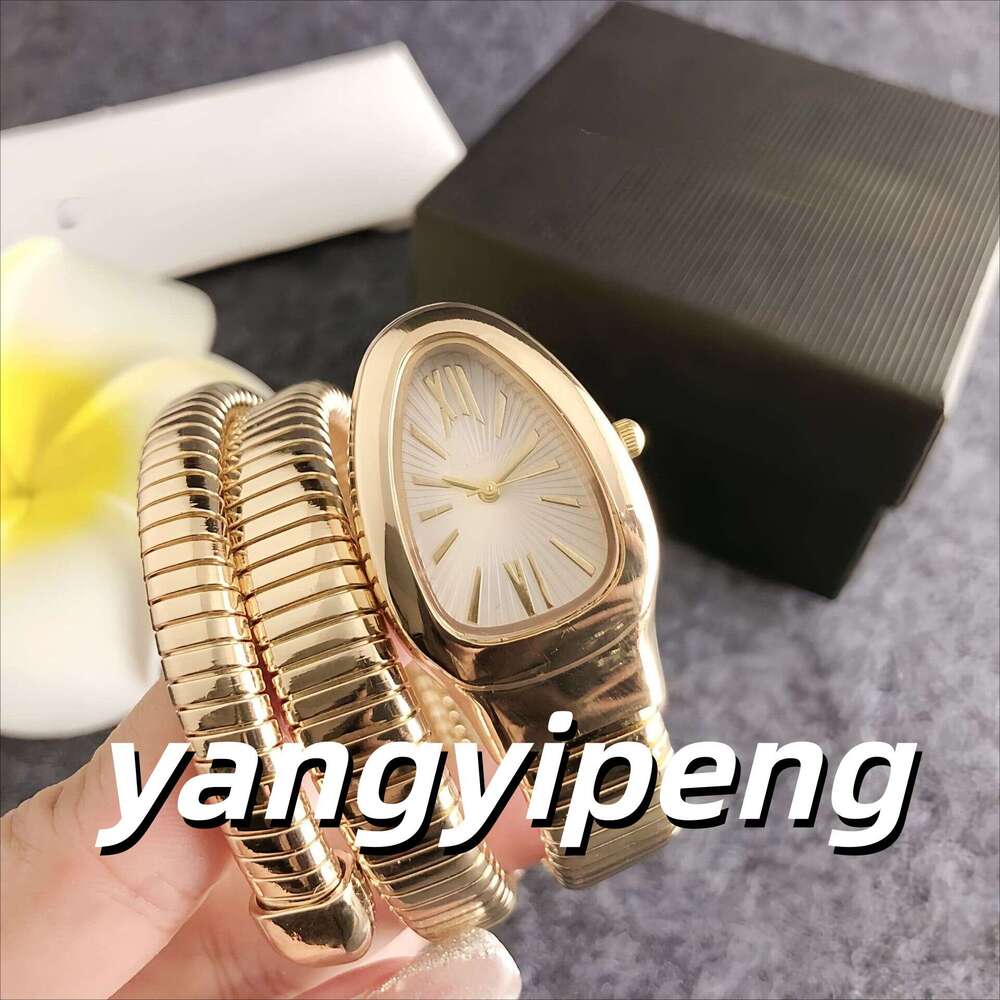 Designer brand luxury watch snake head watch ladies bracelet watch snake watch quartz watch personalized stacking watch YYPNo.01