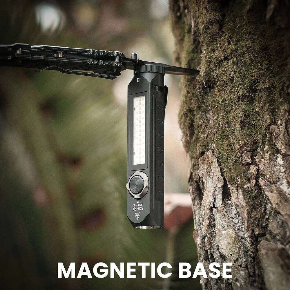 Sofirn IF24 PRO SFT40 Buck Driver RGB Light 1800lm 340m 18650 USB C Rechargeable Flashlights Flood Spot with Magnetic Z260301