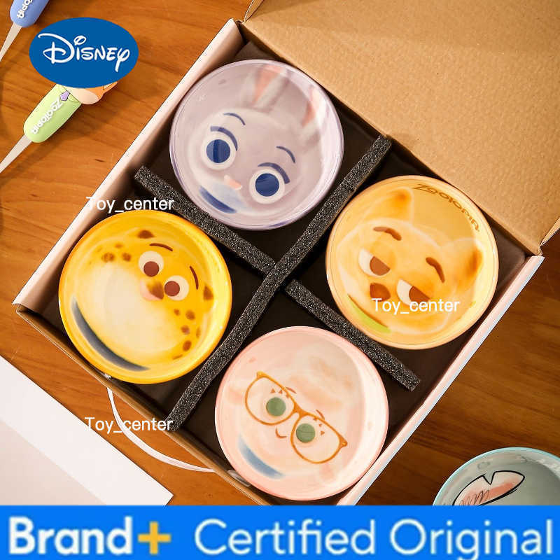 Disney Zootopia merchandise Judy Hopps anime cartoon cute underglaze tableware creative Kawaii home rice dessert bowl gift H260302