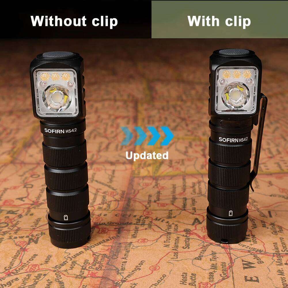 SOFIRN HS42 2100lm Headlamp 18650 USB C Rechargeable RED Flashlight SST40 LED EDC Torch with Magnetic for Camping Z260301