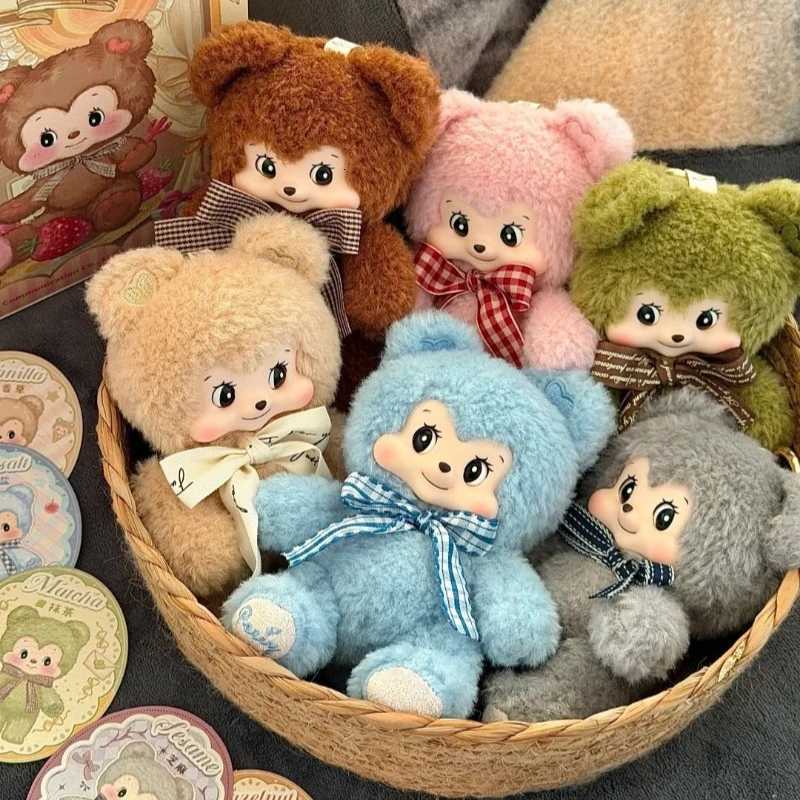 Pezzy Bears Gifts Series Handicraft Blind Box Pezzy Mystery Box Trendy Play Tabletop Ornament Decoration Doll Figure Gift GirlsT260302