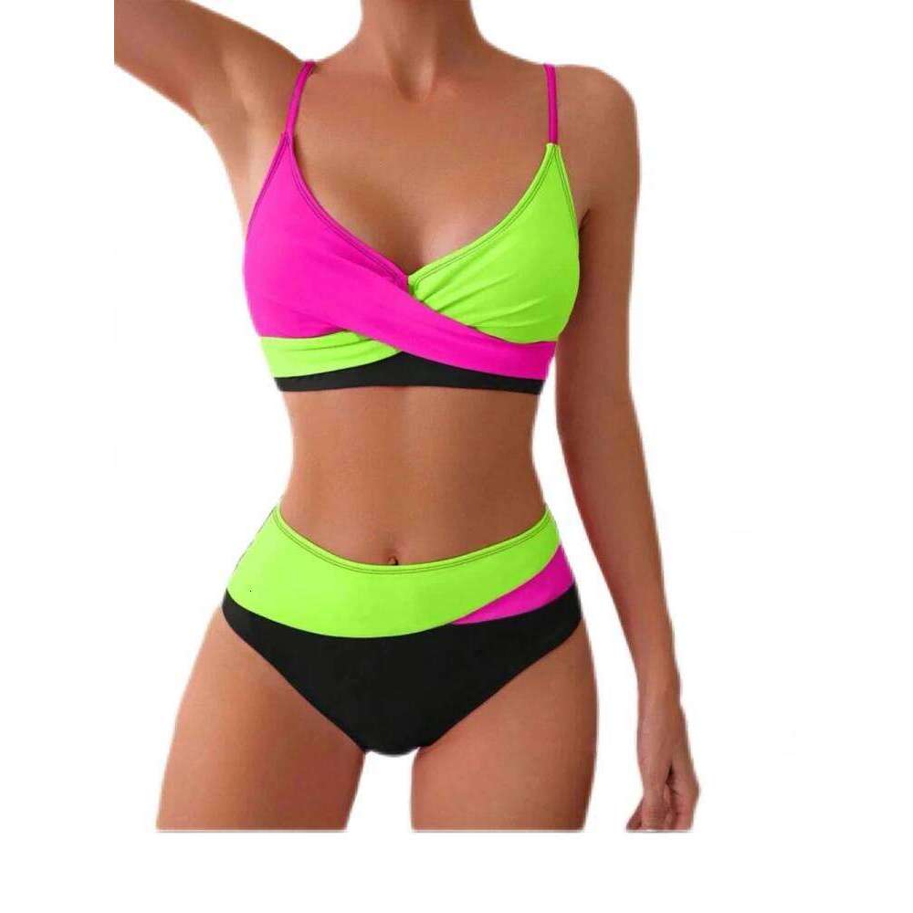 Sexy Push Up Bikini Set Female Patchwork Swimsuit Women Swimwear Summer Beach Wear Biquini Bathing Suit De Bain Femme Z260301