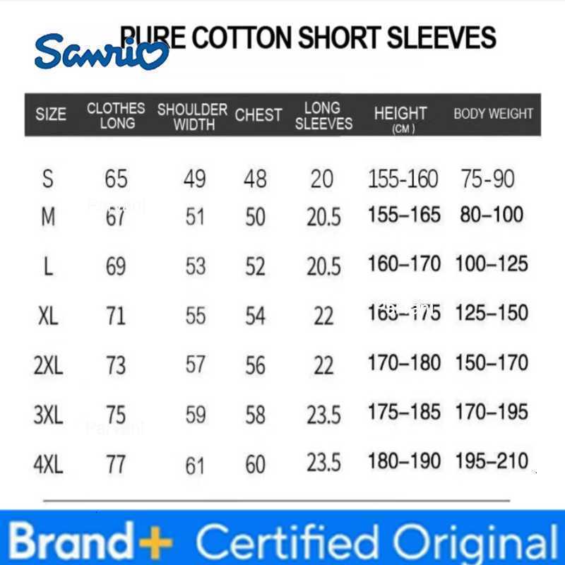 Sanrio 2026 Autumn-Winter Trending Hello Kitty Cafe Harmony Print 100 Cotton Parent-Child T-Shirts High Quality Loose Casual Y2k H260302