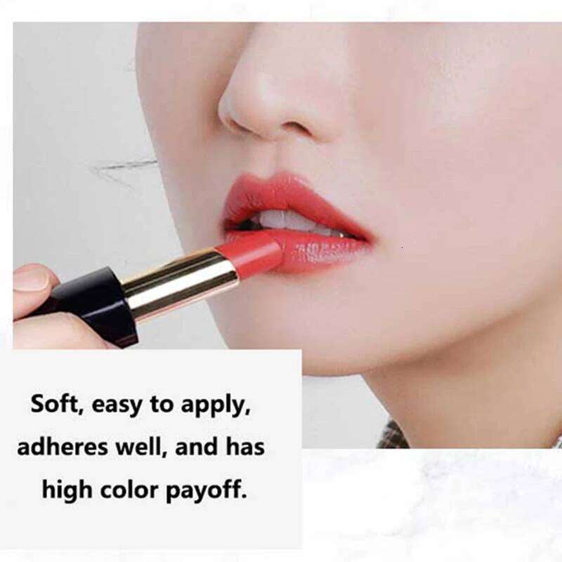 5 Waterproof Non-stick Cup Round Tube Moisturizing easy to color Gloss Long-lasting Lip Lipstick Cosmetics H260302