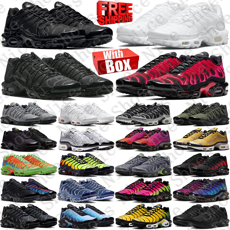 Free Shipping With Box Designer tn tns tnss tnshoes sneakers Running Shoes utility trainers for mens chaussure zapatillas Outdoor men Sports runners