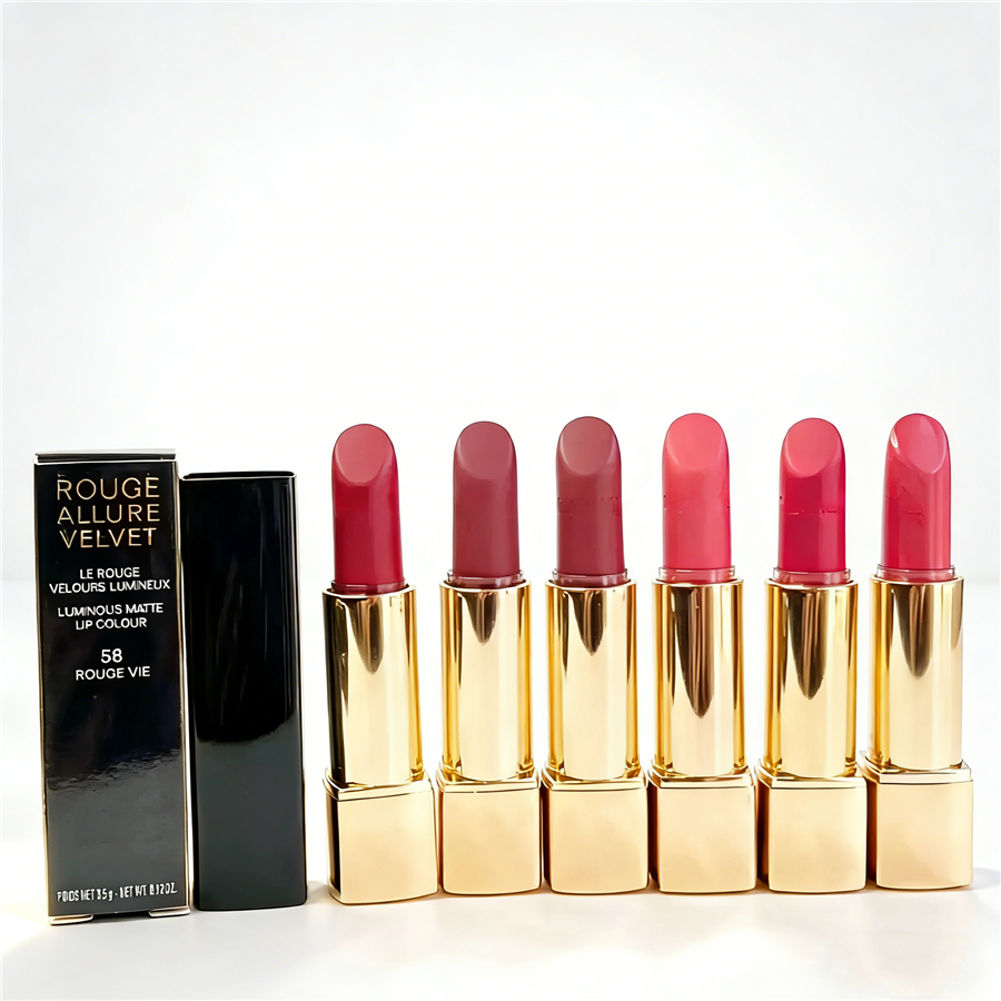 Rouge Allure Velvet Luminous Matte Lipstick 3.5g Moisturizing Long Lasting Lip Colour Velours Lumineux Makeup 17 Colors For Women