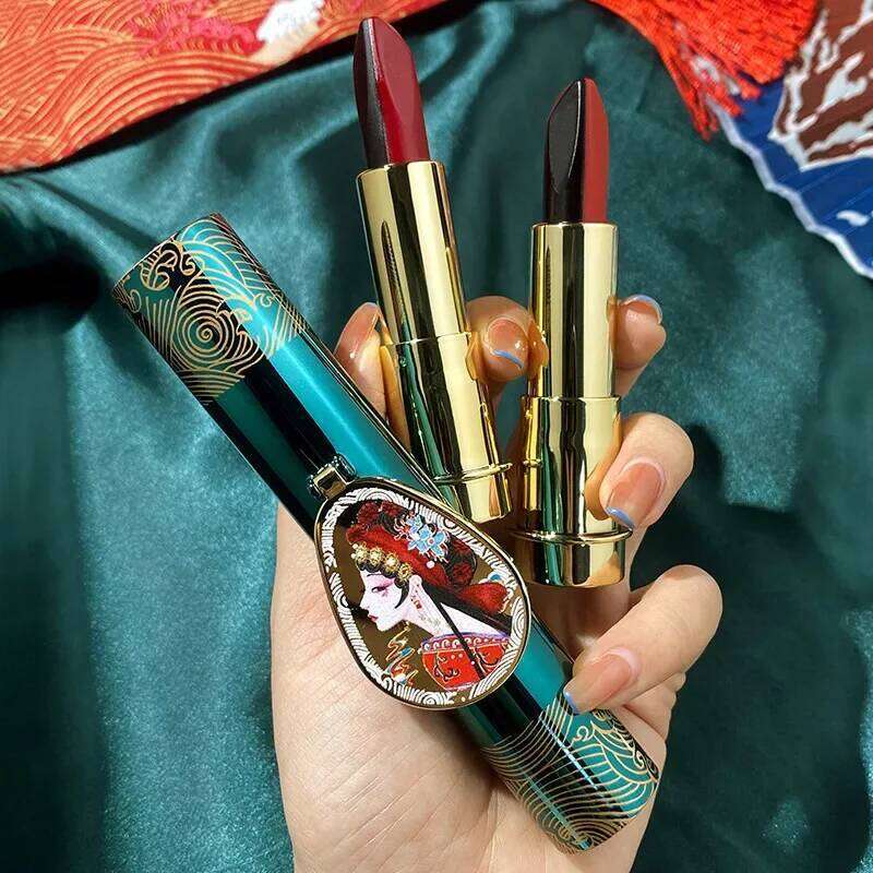 Agag Magic One Ten-Color Double Tube Matte Lipstick Lip Glaze Not Easy to Makeup H260302