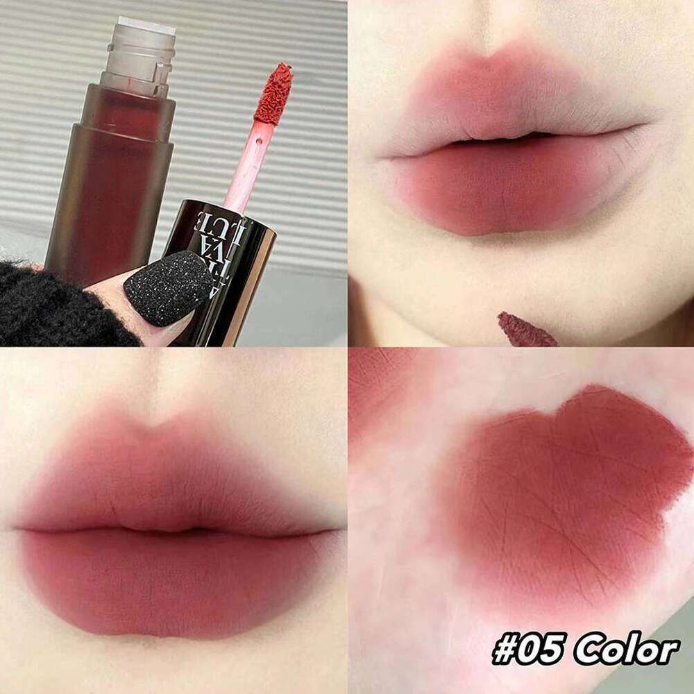 Matte Velvet Liquid Lipstick Lasting Lipgloss Tint Waterproof Sexy Red Orange Lips Makeup For Women Lip Glaze Korean Cosmetics H260302