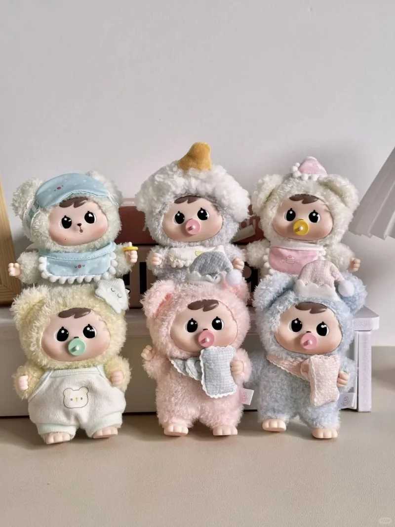 Bao-Ao V2 Magnetic Pacifier Goodnight Series Vinly Blind Box Hug Bear Plush Trendy Toy Doll Handmade Ornament Festival GiftT260302