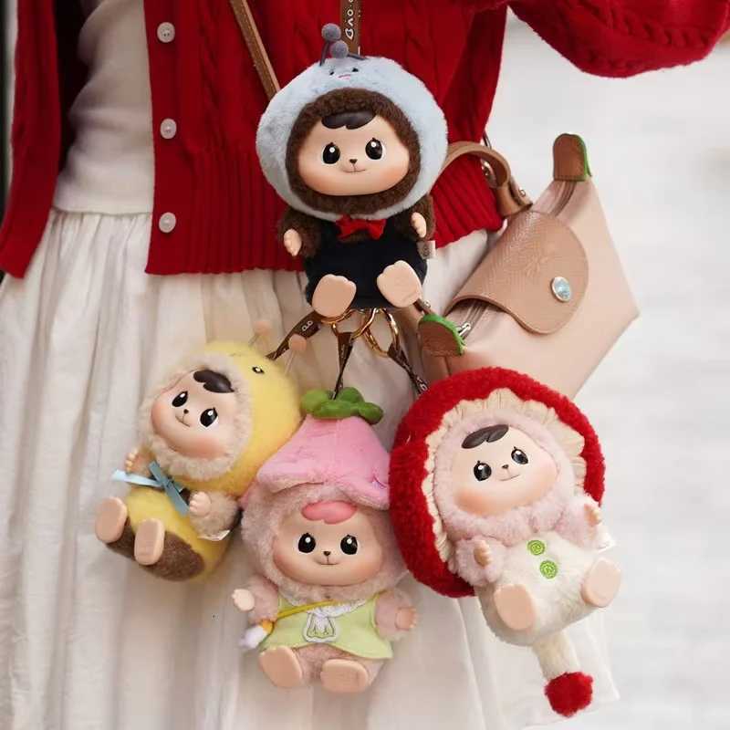 Genuine Bao Ao Hug Forest Friend Club Vinyl Face Plush Blind Box Kawaii Backpack Pendant Decor Girl Mystery Box Kawaii Girl GiftT260302