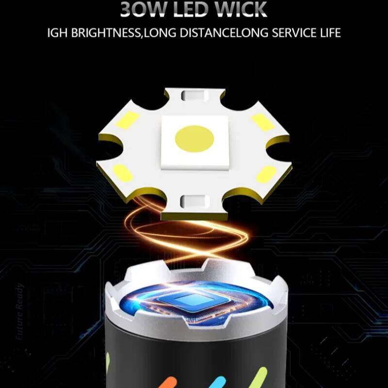 Super bright multifunctional flashlight strong long range rechargeable outdoor home lighting portable camping light Z260301