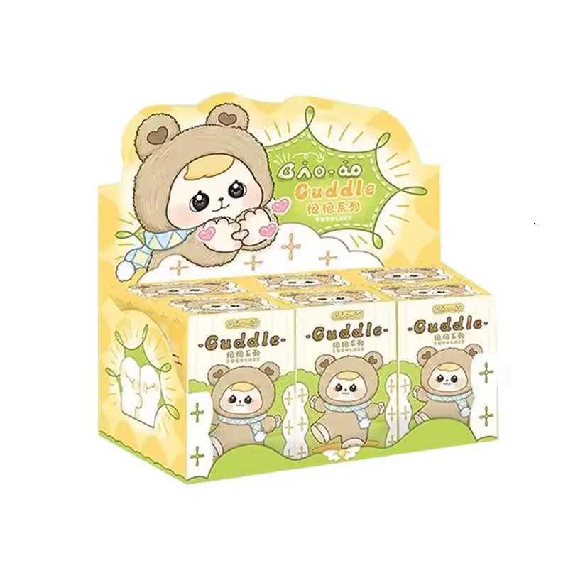 Plush Pendent Blind Box Doll Action Figure Kawaii Doll Bear Plush Toy Collection Model Birthday Gift Girl ToyT260302