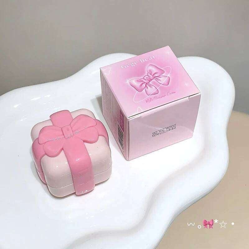 Gege Bear Velvet Matte and Balm, Versatile Two-in-One Lip Multi-Use Cheek Blush Balm for a Effortless Application H260302