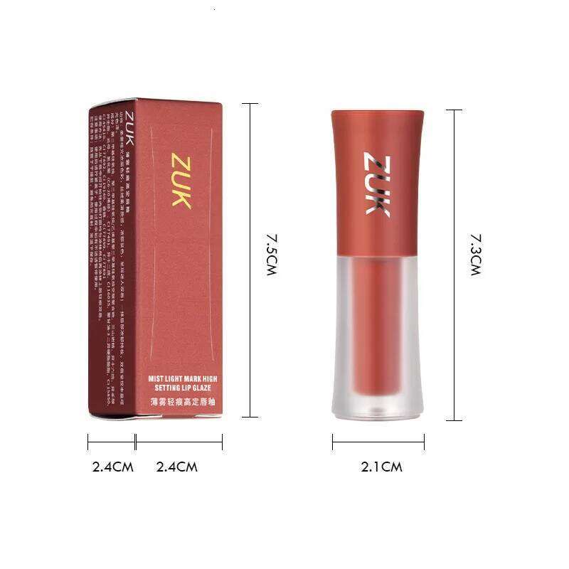 High Quality Matte Plumping Lipstick Glaze Velvet Colourl Gloss Makeup Non-sticky Colorfast Lip Stick Lips Clay Cosmetic H260302