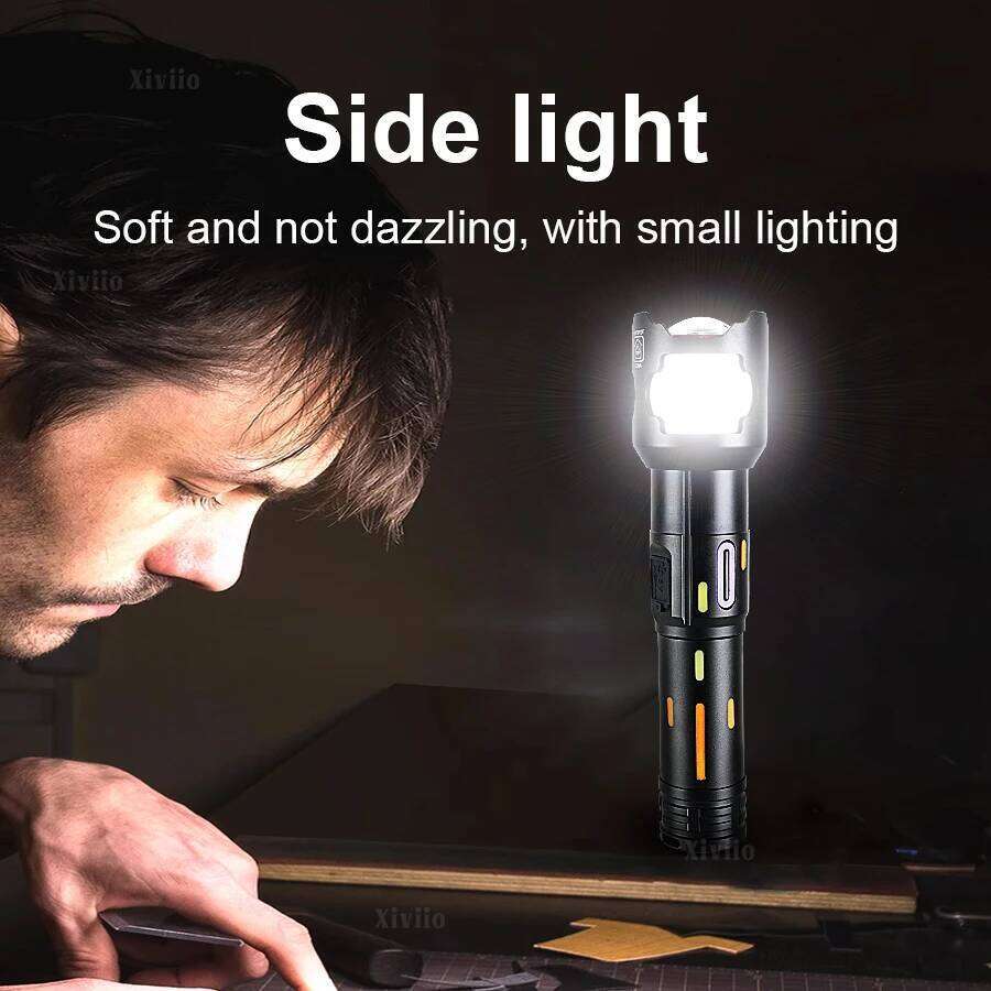 2025 New Rechargeable LED 28000000LM Super Bright Torch Light Long Shot 3000M High Power Flashlight Tactical Lantern Z260301