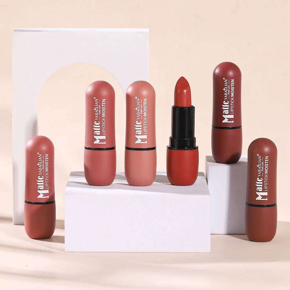 Fog Matte Lipstick Long Lasting Waterproof Stick Smudge-free Classic Highly Pigmented Velvet Finish Lip Tint Makeup Cosmetic H260302