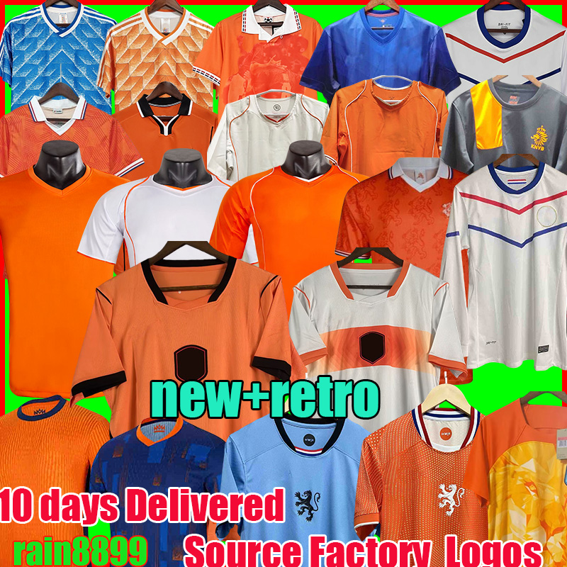 1988 Netherlands Retro Soccer Jersey Van Basten 1997 1998 1994 Holland football shirts BERGKAMP 97 98 Gullit Rijkaard DAVIDS VINTAGE netherlands jersey 2026