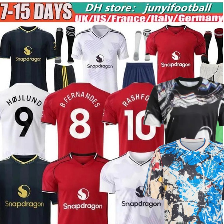 ManUnited 2025 26 manchesteers United Stone Roses Soccer Jerseys CUNHA MBEUMO GARNACHO HOJLUND MARTINEZ CASEMIRO football shirt B. FERNANDES men kids kits MAINOO