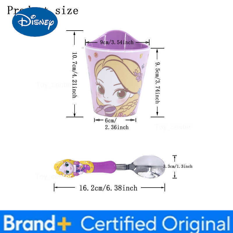Disney 1pc Rapunzel cartoon tableware Family Dinner Birthday Party Exquisite fall resistant lovely Rapunzel tableware H260302