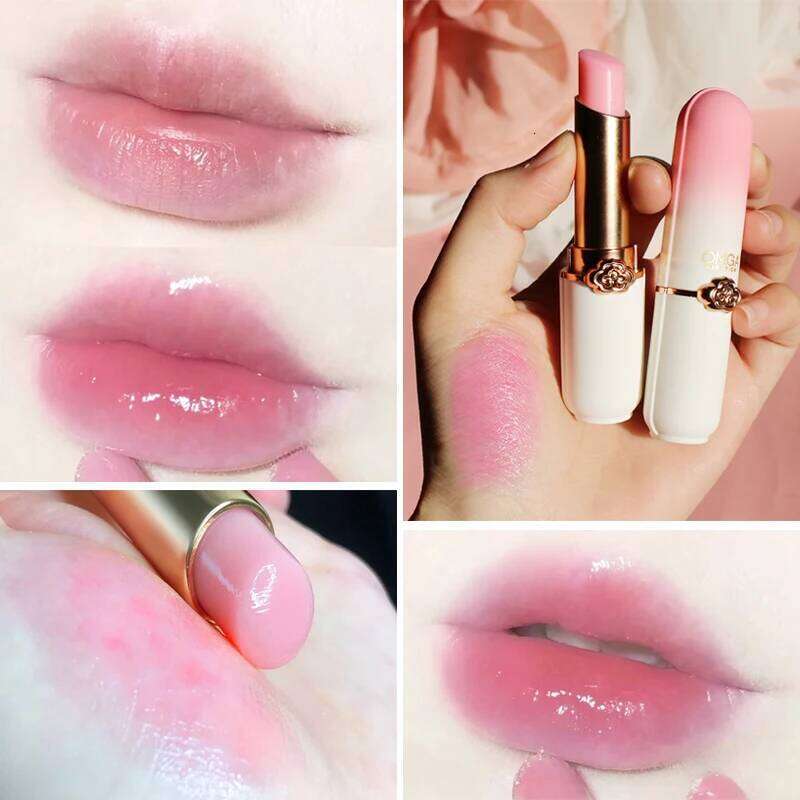 OMGA Peach Moisturizing, Waterproof, Anti-Chapping, Color-Changing Jelly Lipstick H260302