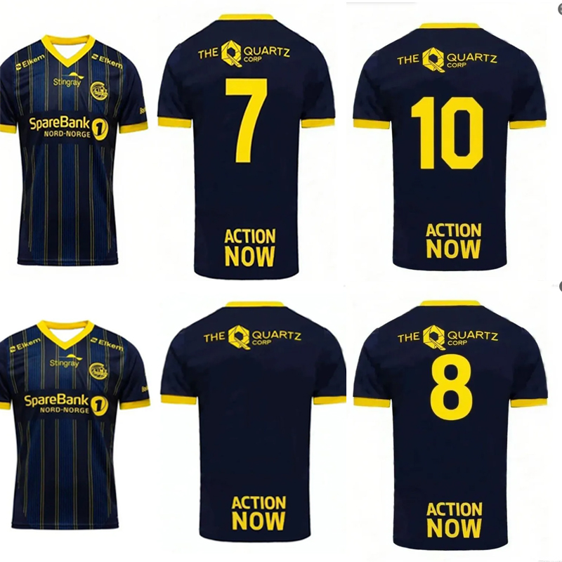 Men's T Shirts 25/26 Norwegian Bodo Glimt Home Jersey Men Women Away Neutral Sports Training Tops