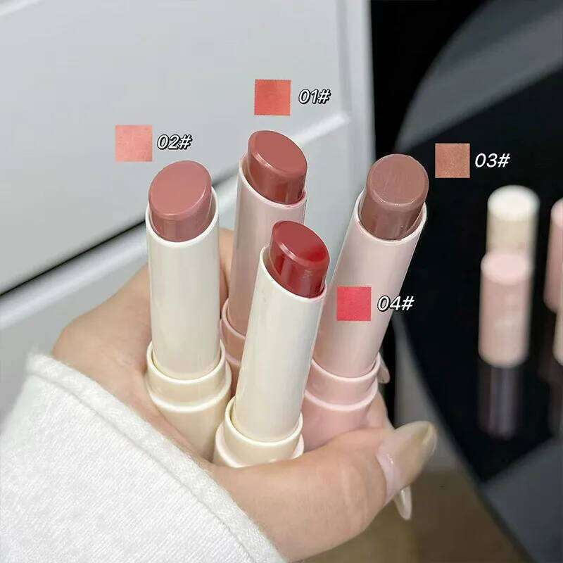 Art Value Lipstick Set, Soft Matte Finish with Subtle Sparkle, Lip Gloss Ideal for Autumn & Winter and Christmas Gift H260302