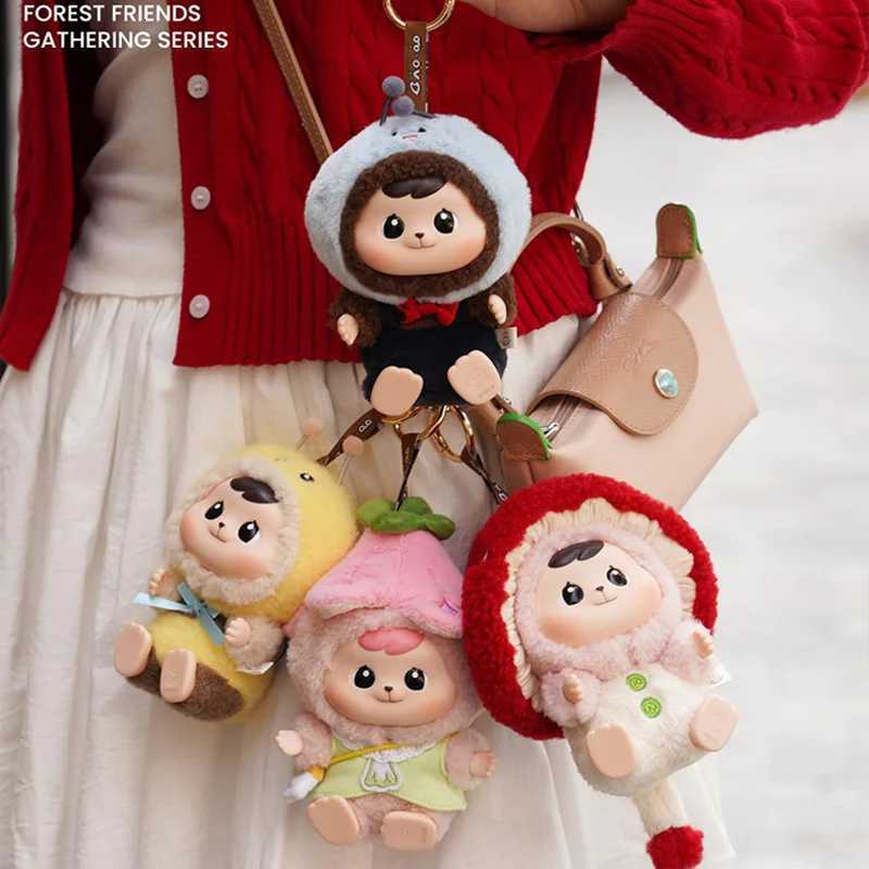 Bao-ao Forest Friends Gathering Series Blind Box Pendant Figure Cute Vinyl Face Sitting Doll Mystery Box Surprise Bag Toy GiftsT260302
