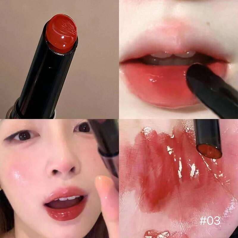 CACE 6 Colors Mirror Moisturzing Stain Long Lasting Water Glass Lipstick Makeup Lip Tint Korean Cosmetics For Women H260302