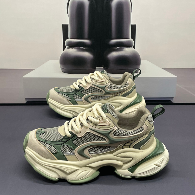 Hot new free shipping designer shoes for mens running shoes black green grey Fashionable and versatile outdoor sneakers sport shoes