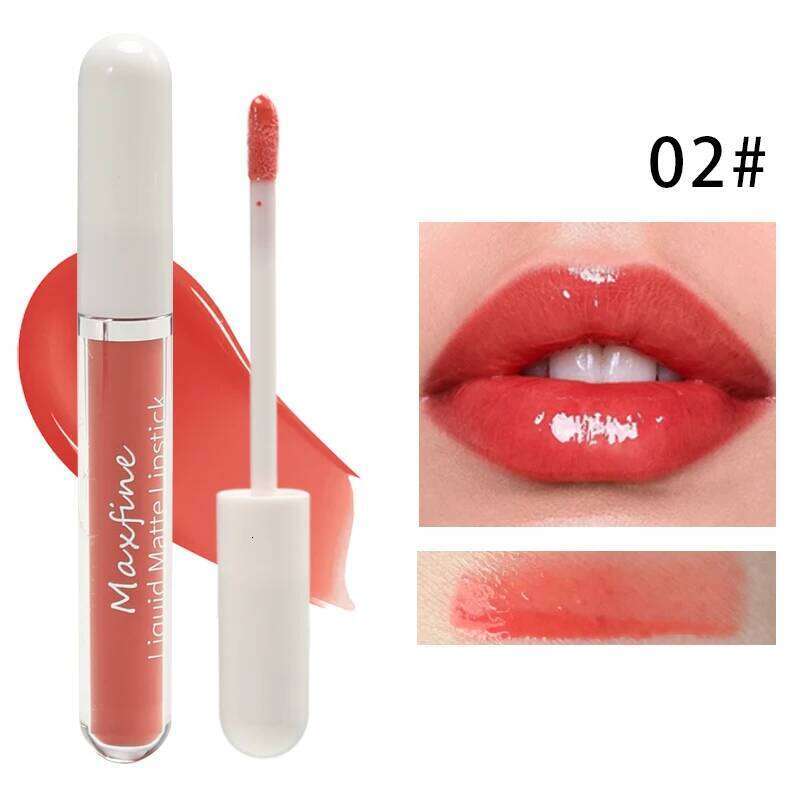 Shui Guang Mirror Glaze Lipstick Lasts without Fading or Staining Glass Bare Color Department Affordable H260302