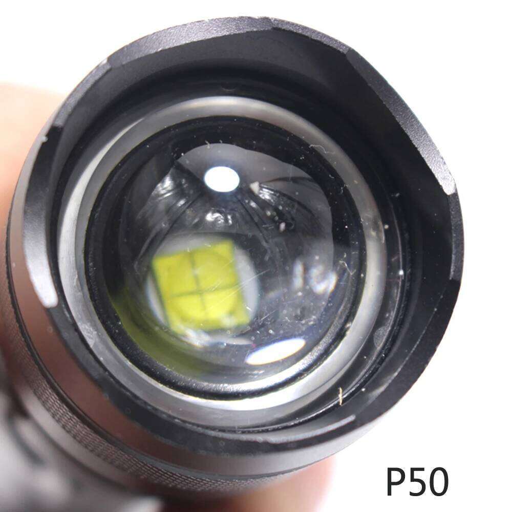 Super Bright led flashlight 5 Modes Zoom Tactical torch 18650 or 26650 Battery Best Camping, Outdoor hiking Powerful Flash Lamp Z260301