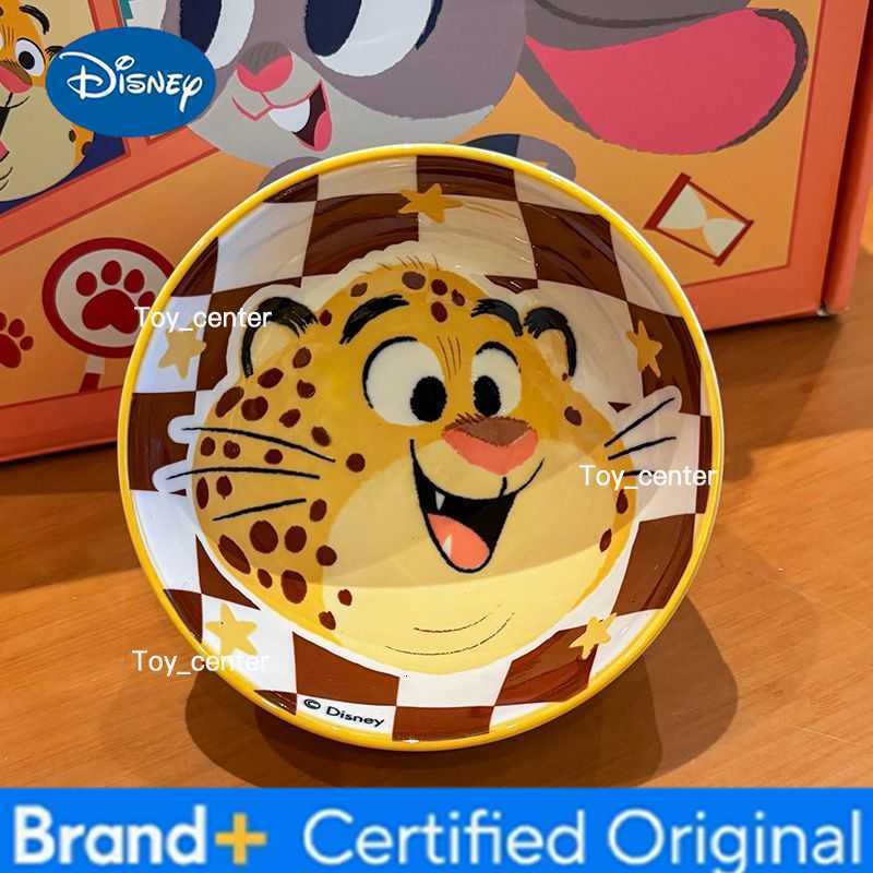 Disney Zootopia Judy Nick Ceramic Rice Bowl Tableware Creativity New Style Kawaii Couple Birthday Gift Cute Niche New Year Good Looks H260302